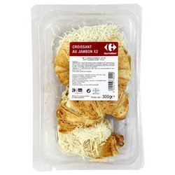 2X150G Croissant Jambon Crf