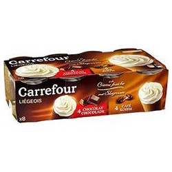 8X100G Liegeois Choco/Cafe Crf