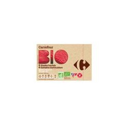 4X100G Steak Hac.Bio 15%Mg Crf