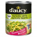 D'Aucy Haricots Verts Et Beurre Très Fins La Boite De 455G