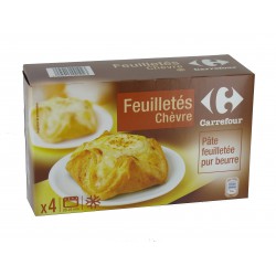 4X100G Feuilletes Chevres Crf