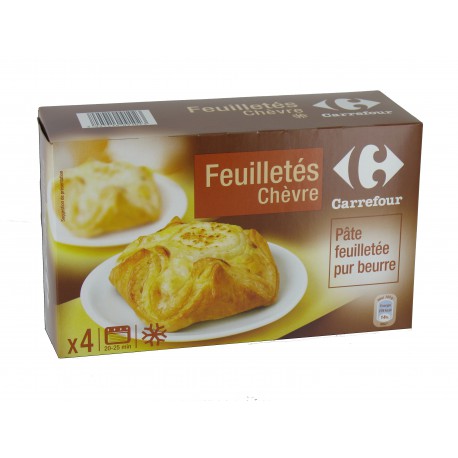 4X100G Feuilletes Chevres Crf