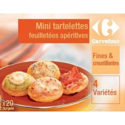 200G 20 Tartelett.Aperitiv.Crf