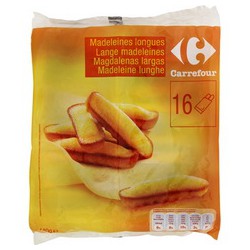440G Madeleines Long.Oeufs Crf