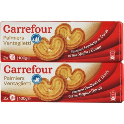 2X100G Palmiers Crf