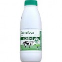 Bouteille 1L Lait Ecreme Carrefour