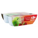 4X100G Dess.Pomme/Fraise Crf