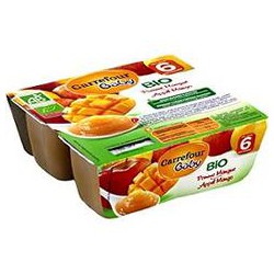 4X100G Compot.Pom/Mang.Crf Bio