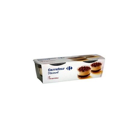 2X80G Tiramisu Pp Blanc
