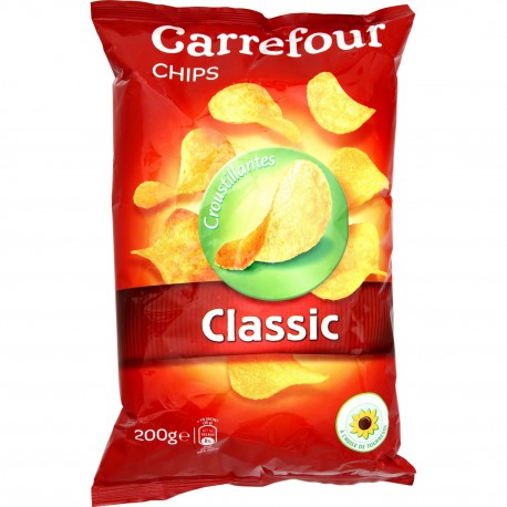 200G Chips Nature Carrefour