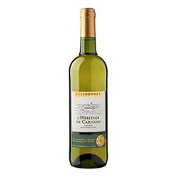 75Cl Vin Depays D Oc Chardonay Blanc Heritage Carillon 2008