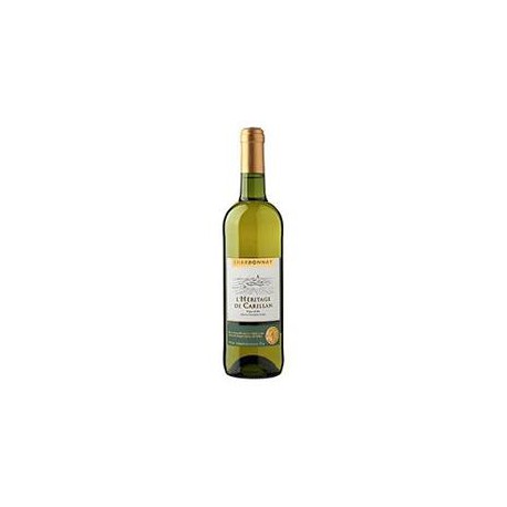 75Cl Vin Depays D Oc Chardonay Blanc Heritage Carillon 2008