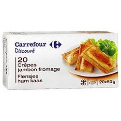 1Kg 20 Crepe Jambon/Fromage