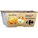 4X100G Dess.Frt Pomme Crf Bio
