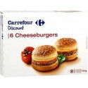 6X125G Cheeseburger Pp Blanc