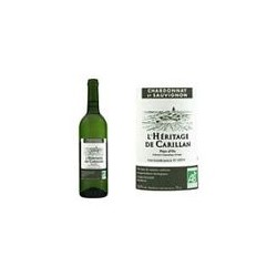 75 Vin de pays Oc Bl Sauv/Chard Bio Ml