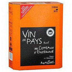 3L Bib Vin De Pays Coteaux D Enserune Rose Syrah Grenache