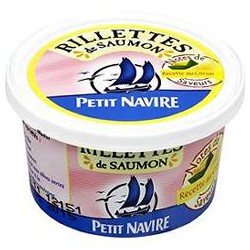 Bte 1/6 Rillettes Saumon Citron Petit Navire