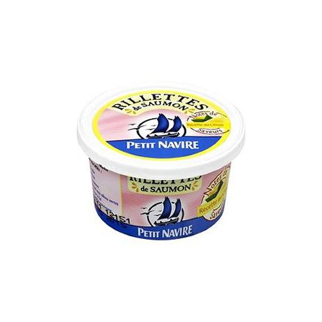 Bte 1/6 Rillettes Saumon Citron Petit Navire