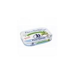 Petit Navire Filets Sardines Sans Arêtes Huile Olive Petit Navire 1/6 95G