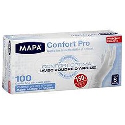 Bte Distributeur 100 Gants Fins Latex Naturel S Mapa