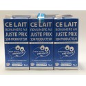 Brick 1L Lait 1/2 Ecreme Marque Conso