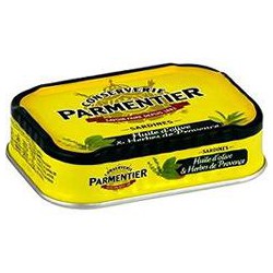 Parmentier Sardine Huile Olive Herbes Provence Boite 1/5