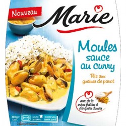300G Moules Curry/Riz Pavot Ma