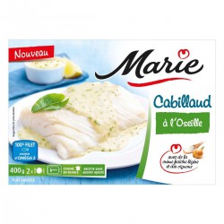 Marie Cabillaud Oseille 400G