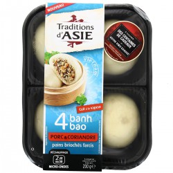 T.Asie 4 Banh Bao Porc 200G