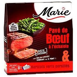 300G Pave Boeuf Echalottes&Haricots Verts Marie
