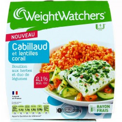 Ww Cabillaud Lentille 300G