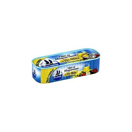 Petitnavir Maquereau Vin Blanc Boite 1/2