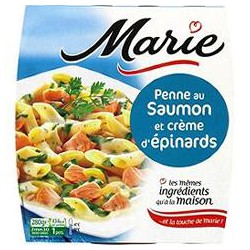 280G Penne Saumon Creme Epinard Marie