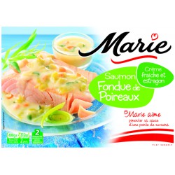 Marie Saumon Atlantique Fondue De Poireaux 400G