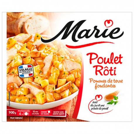 900Gr Poulet Roti Pommes De Terre Marie