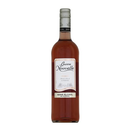 75Cl Vin Sans Alcool Rose