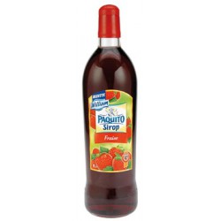 Paquito Sirop Fraise Bouteille 1L