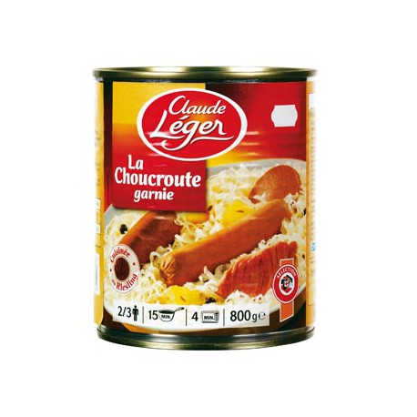 C.Leger Choucroute Garnie 800G