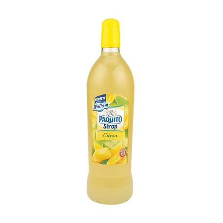 Paquito Sirop Citron Bouteille 1L