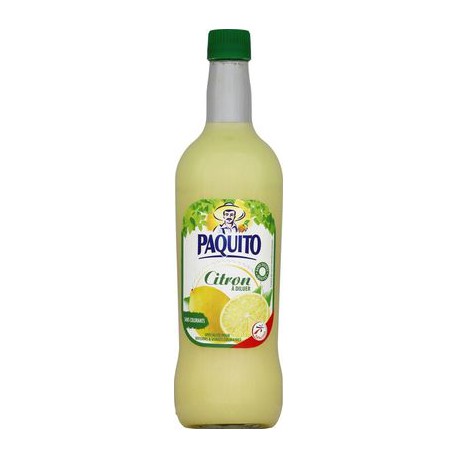 Paquito Citron Bouteille 70 Cl