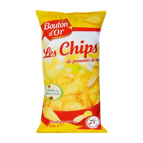 Bouton D Or Chips Sachet 350G