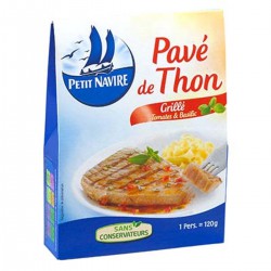 Petit Navire Pavé De Thon Tomate Basilic Petit Navire 120G