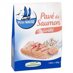 120G Pave Saumon Nature Petiti Navire