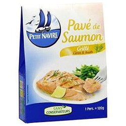 120G Pave Saumon/Aneth-Citron Petit Navire