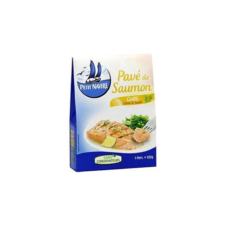 120G Pave Saumon/Aneth-Citron Petit Navire