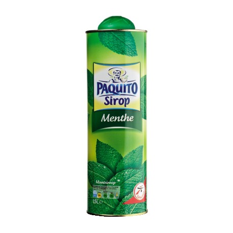Paquito Sirop Menthe Verte 1L5