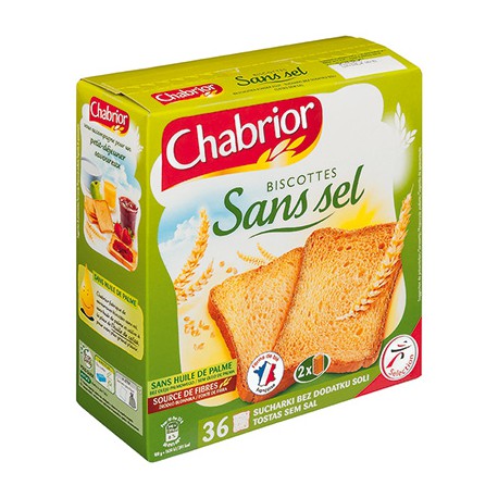Chabrior Biscottes S/Sel 300G