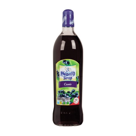 Paquito Sirop Cassis Bouteille 1L