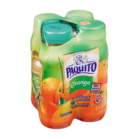 Paquito Abc Orange Pet 4X20Cl
